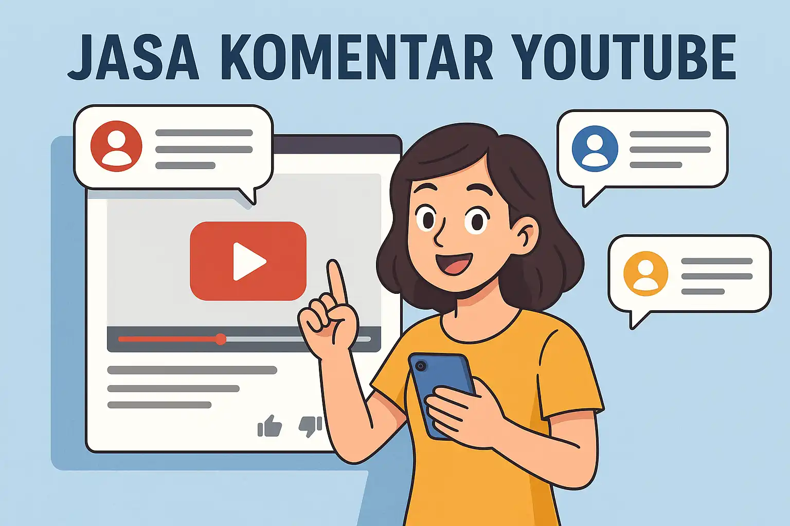 Jasa Komentar YouTube: Tingkatkan Interaksi dan Kredibilitas Channel Anda